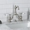 Kingston Brass Bridge Bathroom Faucet with Brass Pop-Up, Brushed Nickel KS7978PL - alternate 4